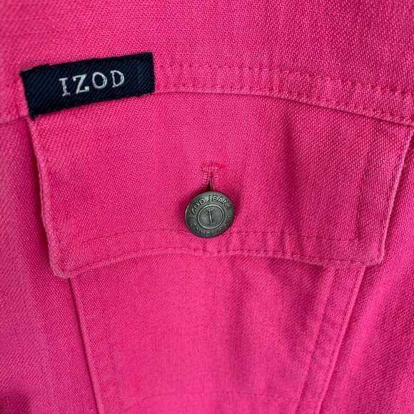 Hot Pink Izod Jacket - Picture 4 of 4